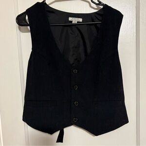 American Eagle Outfitters Black Vest